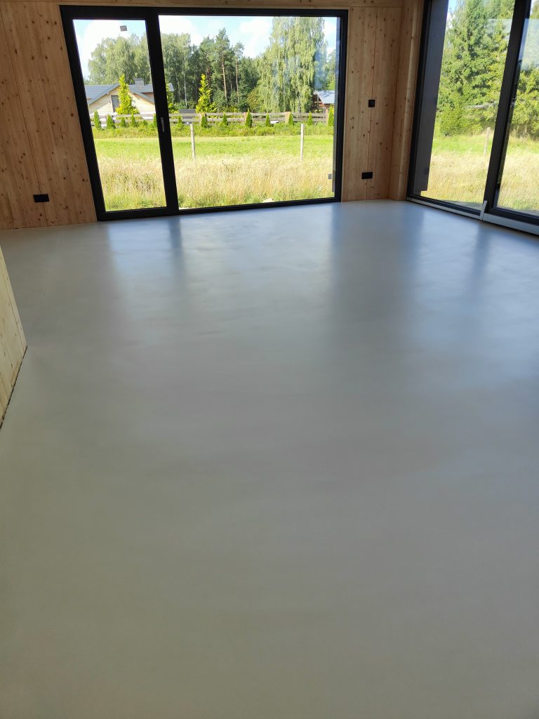 Mikrocement na podłogę w Gdańsku